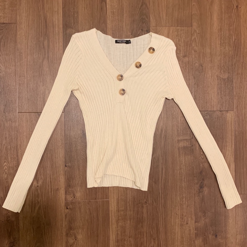 Nasty Gal Long Sleeve Shirt